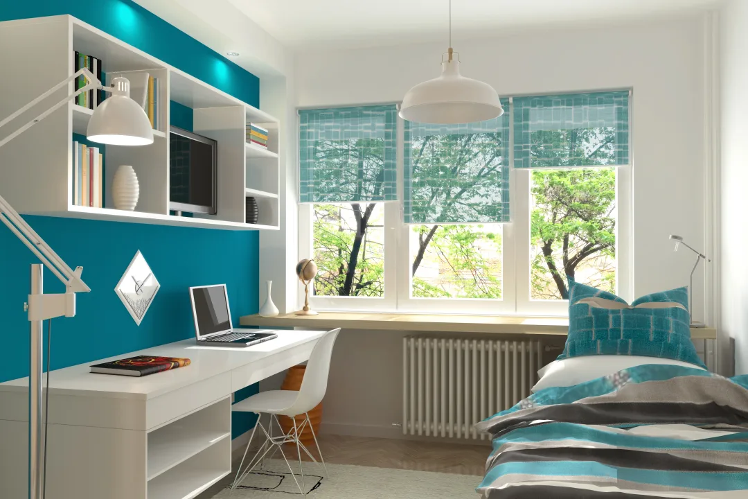 Student accommodation bedroom